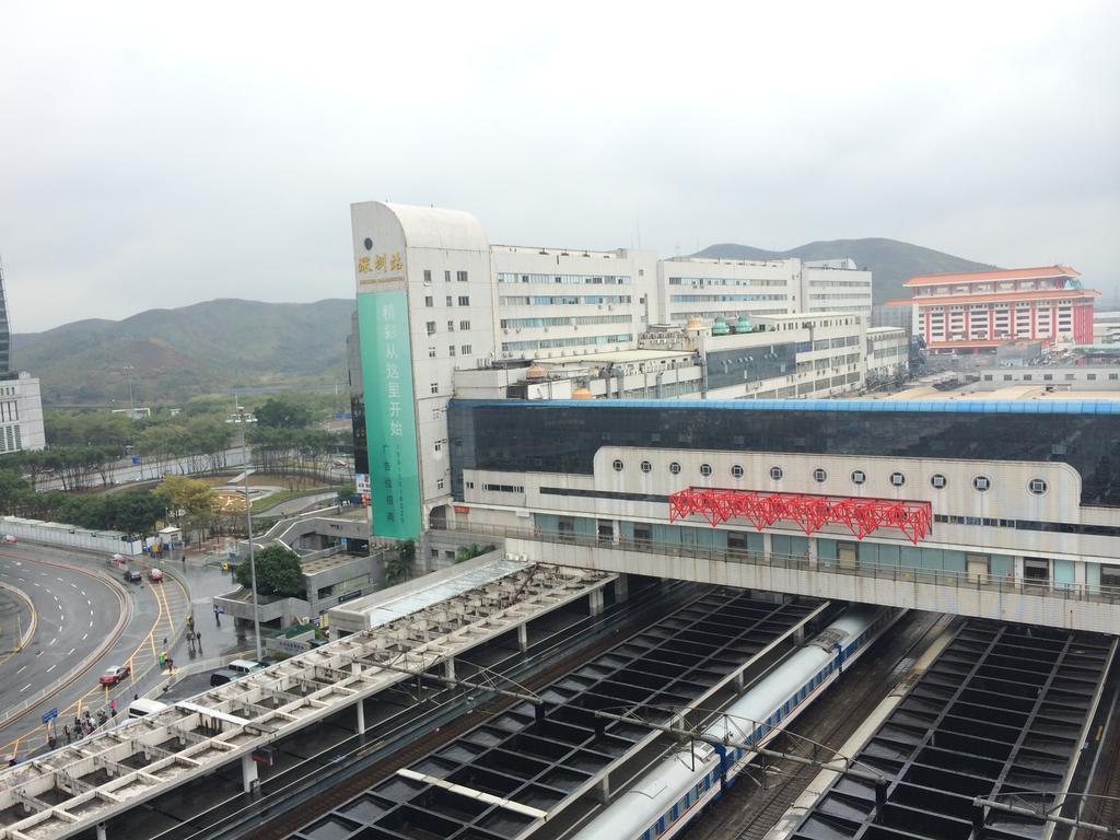 Guangsheng International Hotel Luohu Railway Station Shenzhen Exterior photo