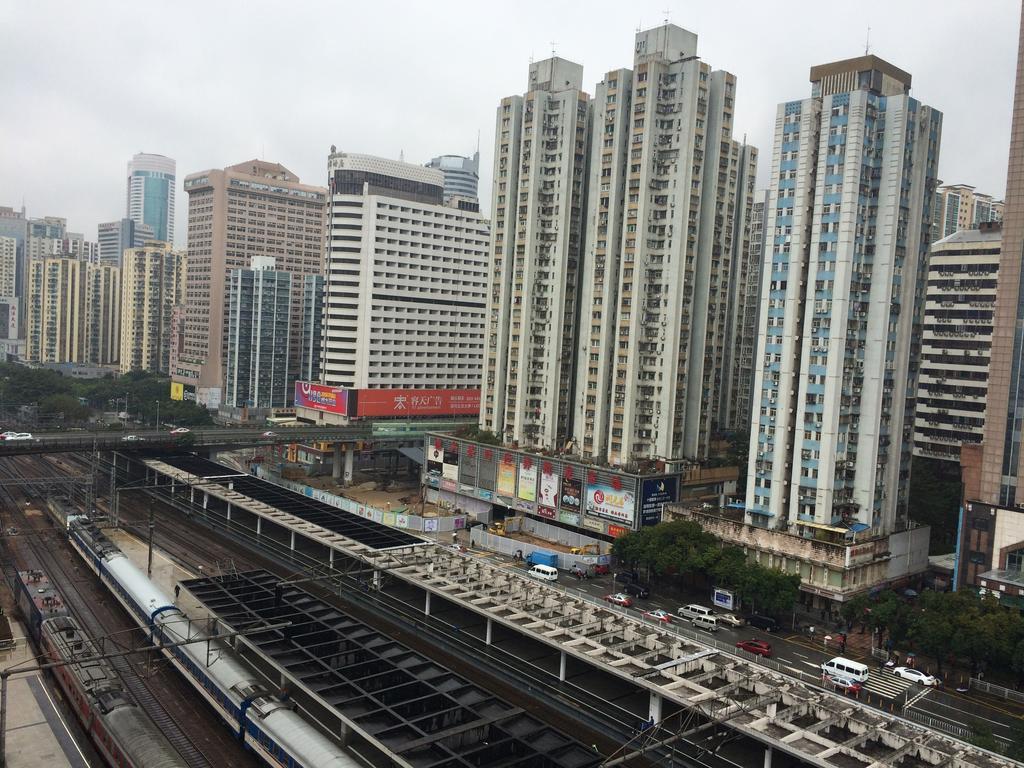 Guangsheng International Hotel Luohu Railway Station Shenzhen Exterior photo