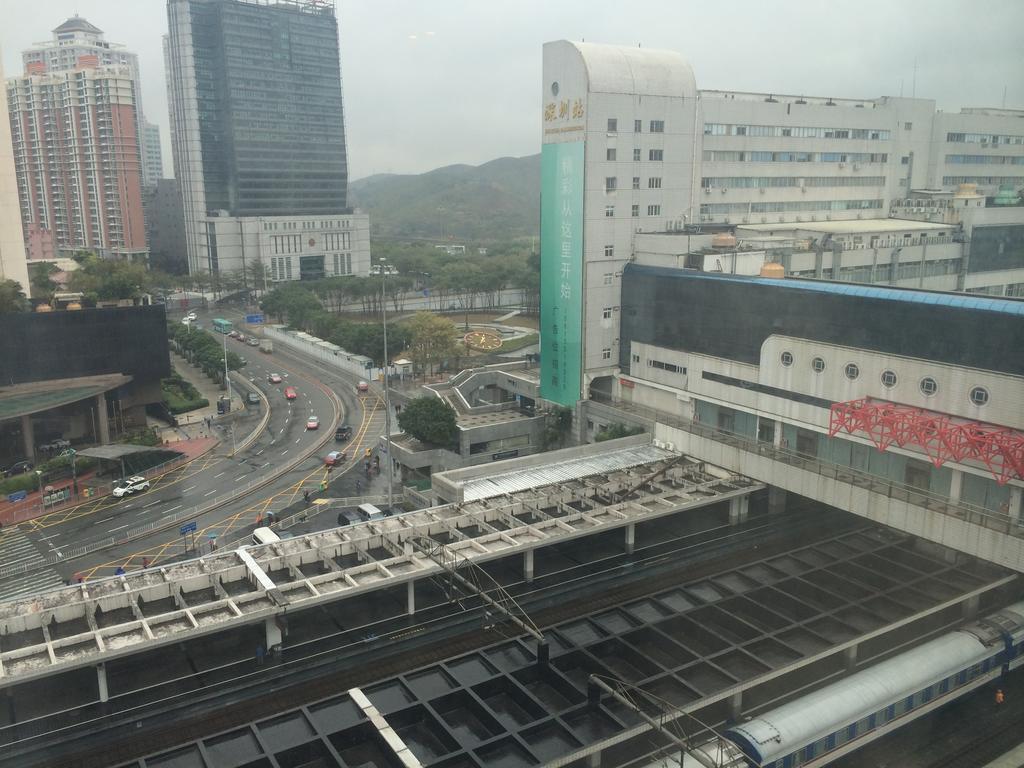 Guangsheng International Hotel Luohu Railway Station Shenzhen Exterior photo